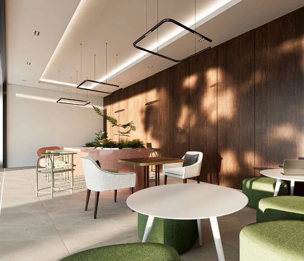 Project visualisation of the kids’ club